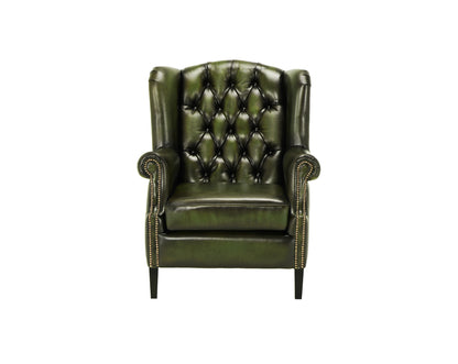 Hemingway Moss Legend leather armchair