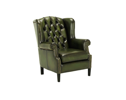 Hemingway Moss Legend leather armchair