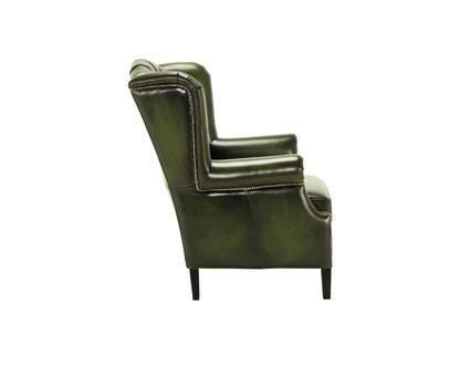 Hemingway Moss Legend leather armchair