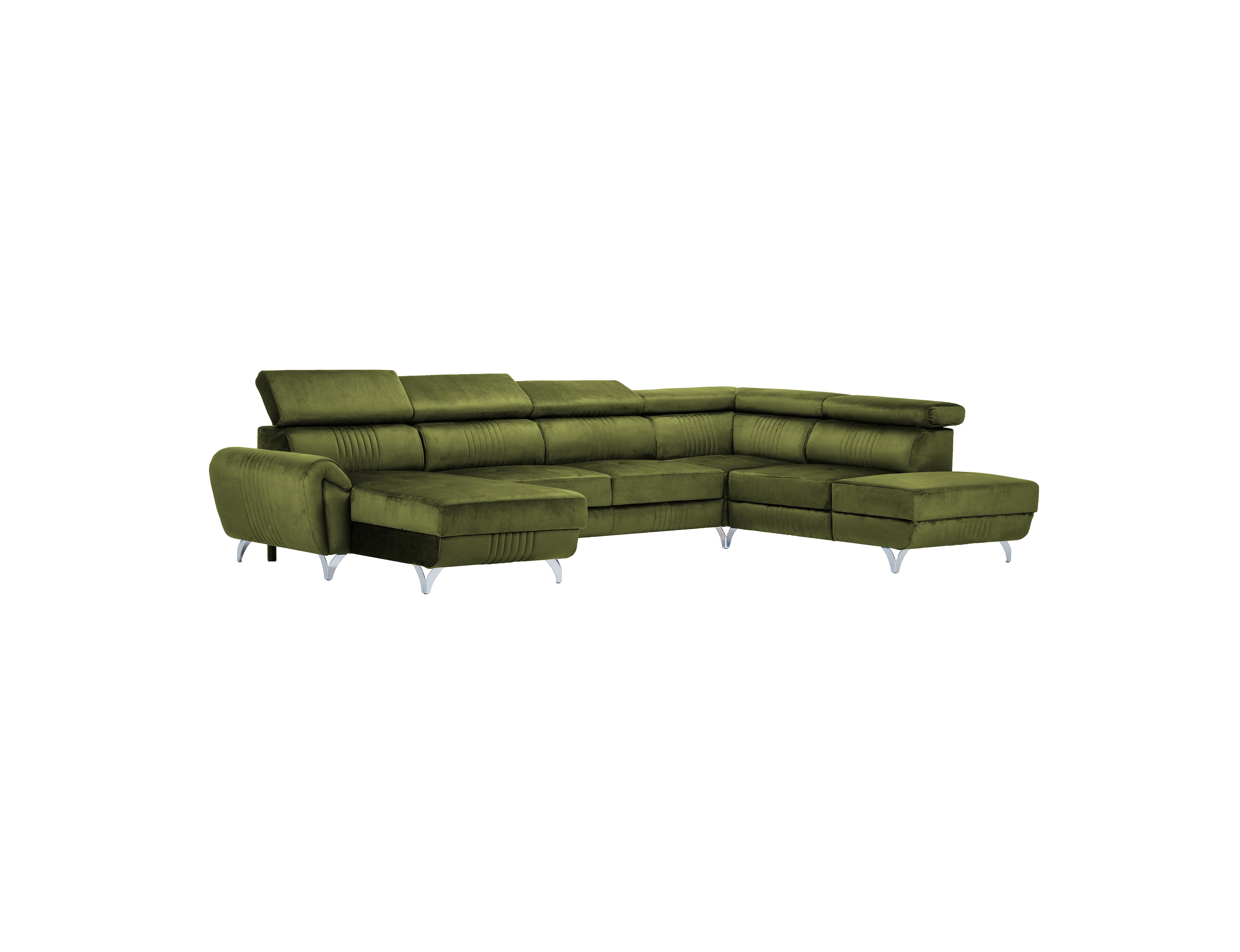 Canapea panoramică Balthazar din catifea