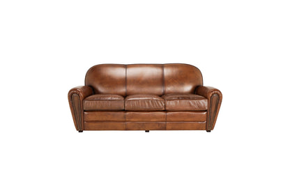 Canapea Milán din piele de 190 cm