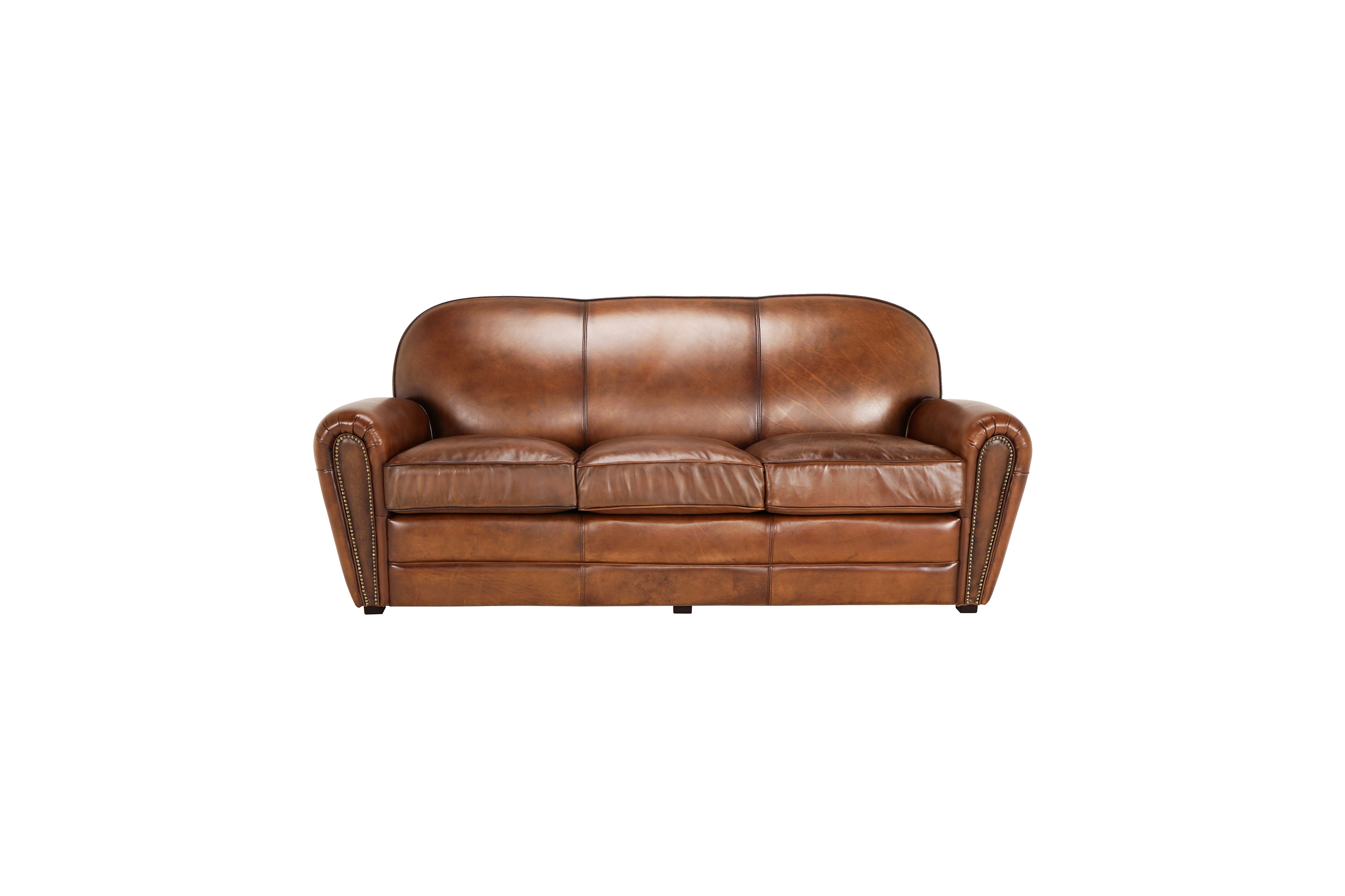 Canapea Milán din piele de 190 cm