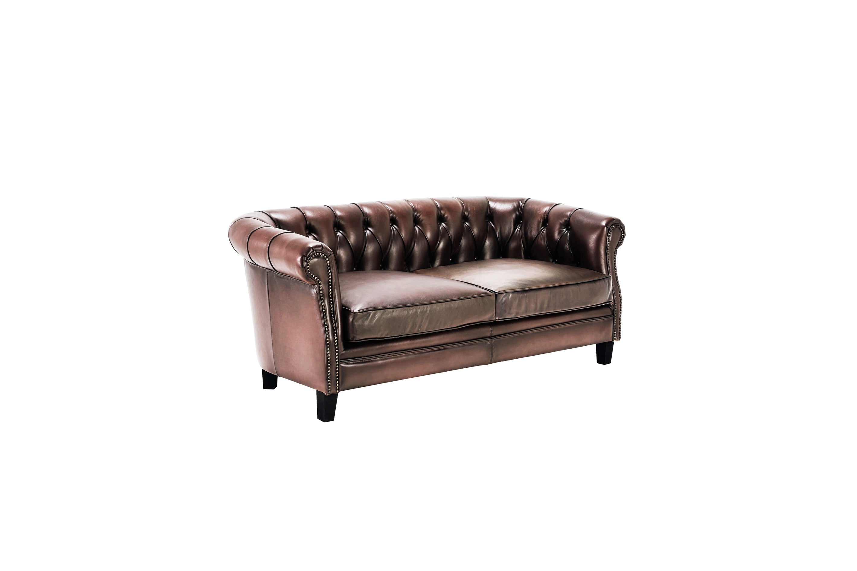 Canapea Chesterfield Miko din piele 160 cm
