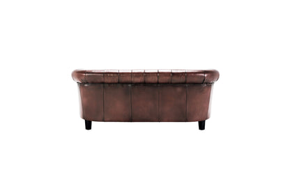 Canapea Chesterfield Miko din piele 160 cm