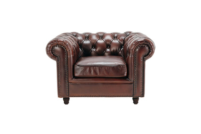 Chesterfield Austen leather armchair