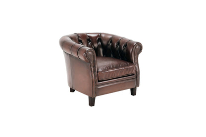Chesterfield Golding leather armchair