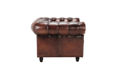 Chesterfield Austen leather armchair