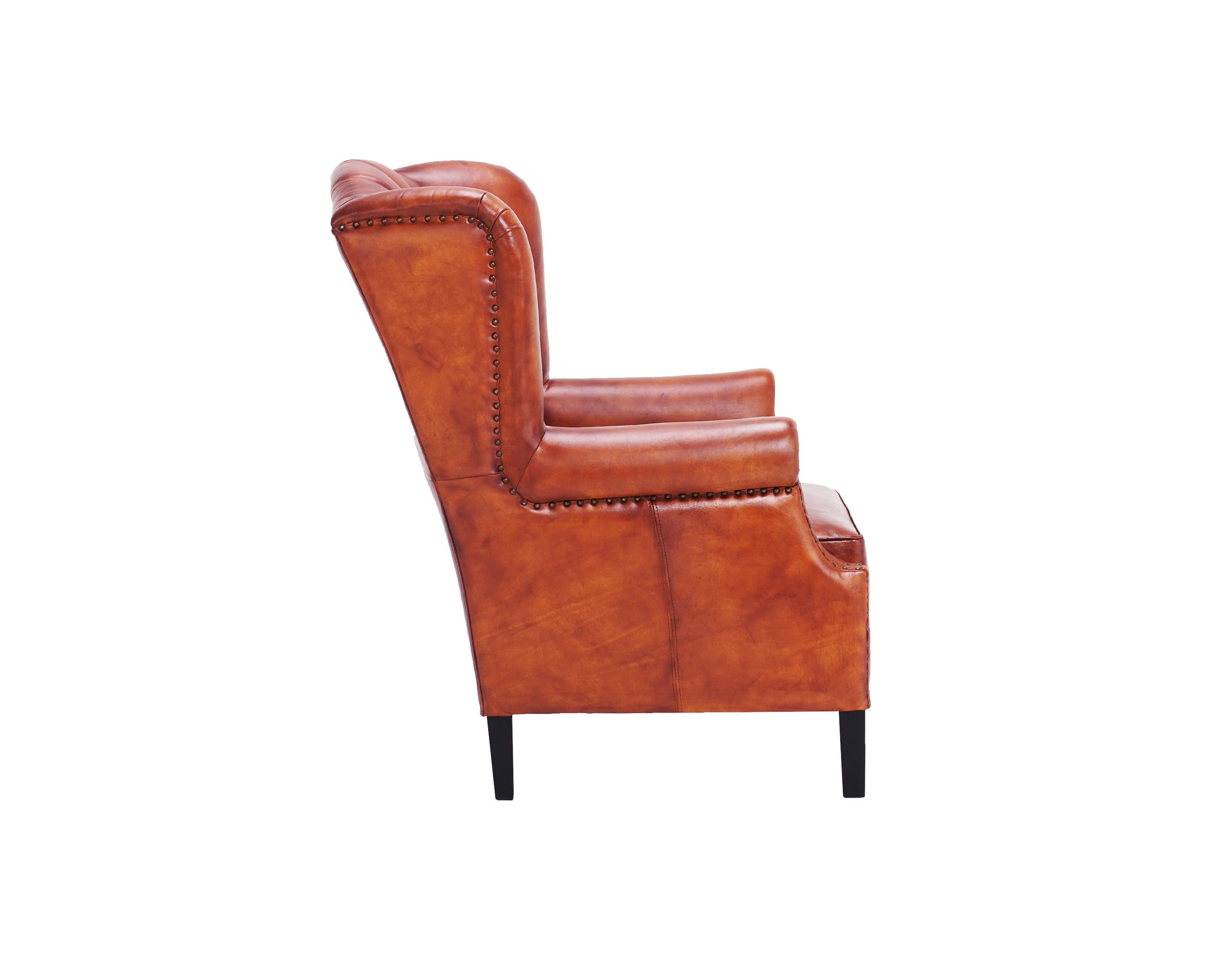 Fotoliu din piele Chesterfield Hemingway