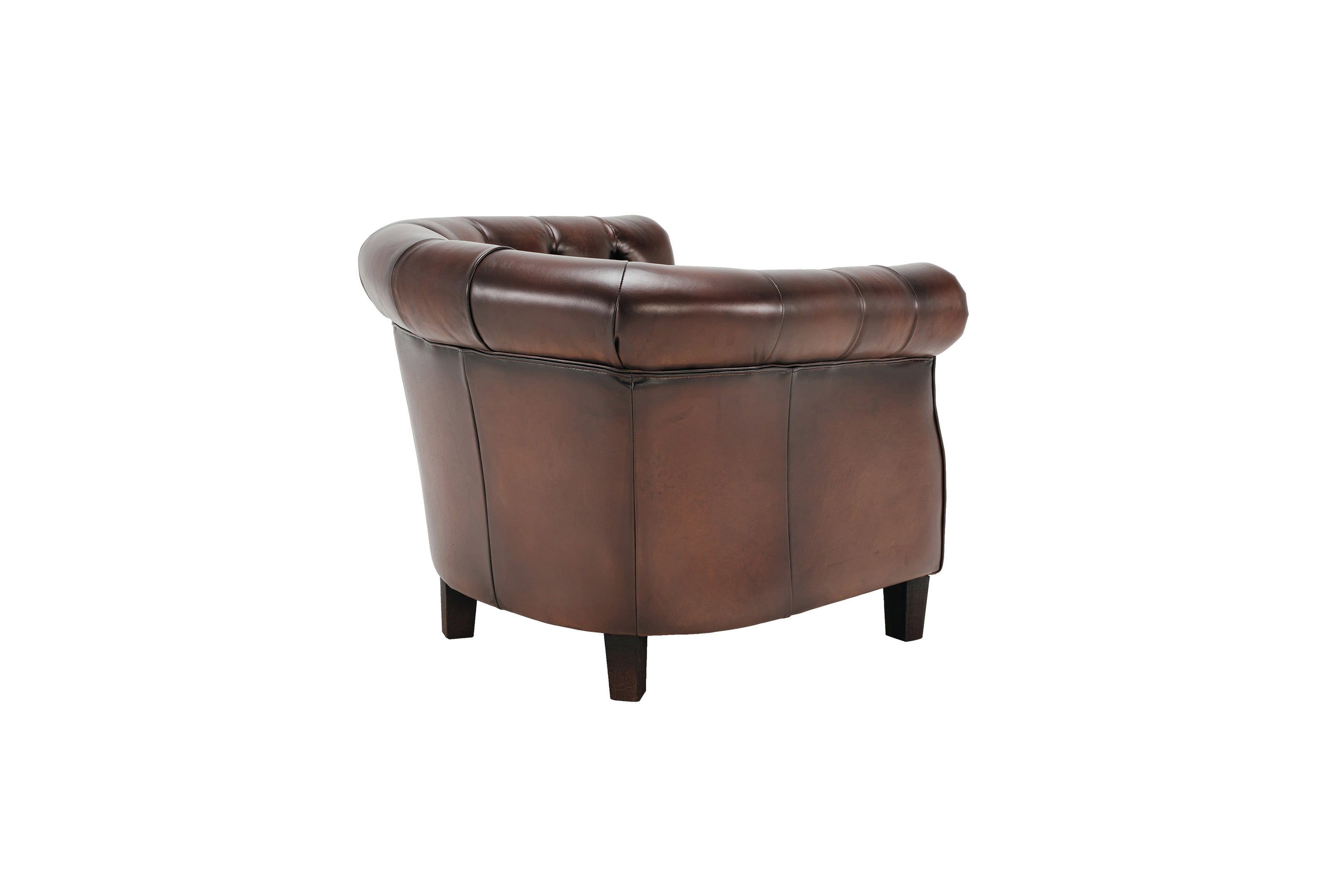 Fotoliu din piele Chesterfield Golding