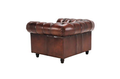 Chesterfield Austen leather armchair