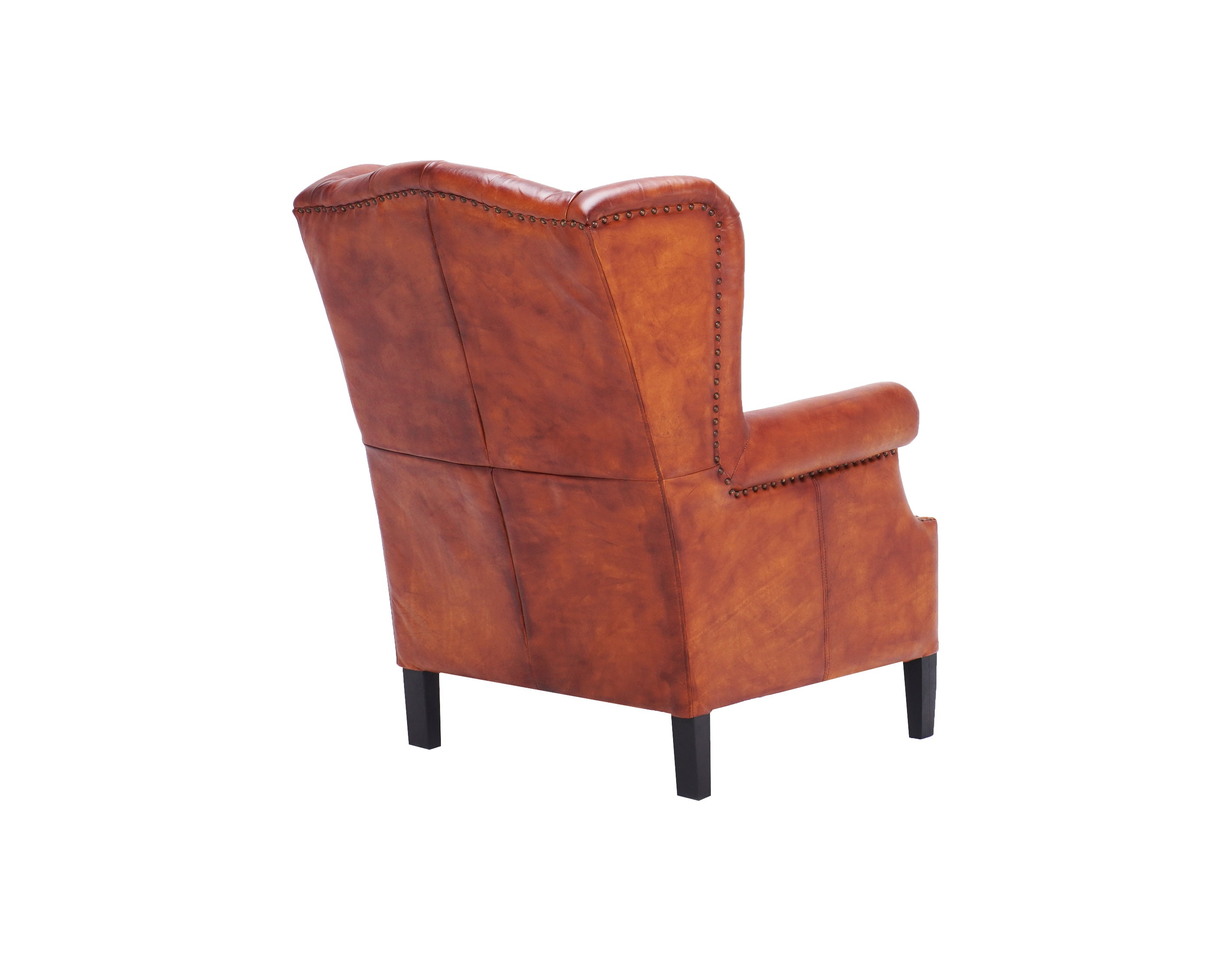Hemingway leather armchair