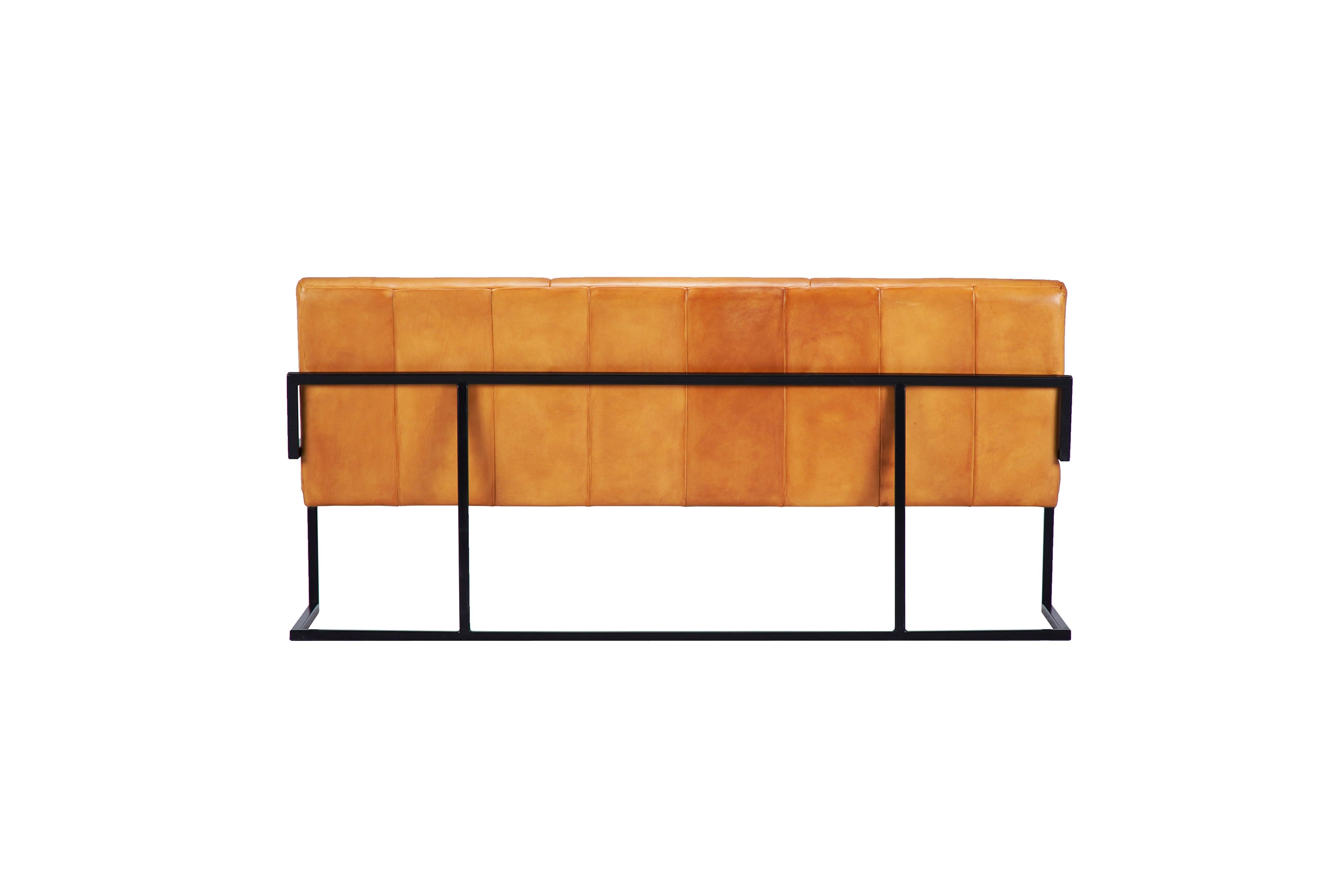 Bancă din piele Nomad Ribbed Comfort