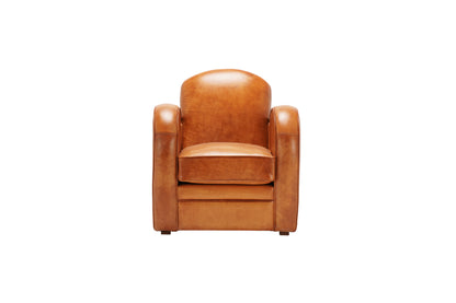 Lessing leather armchair