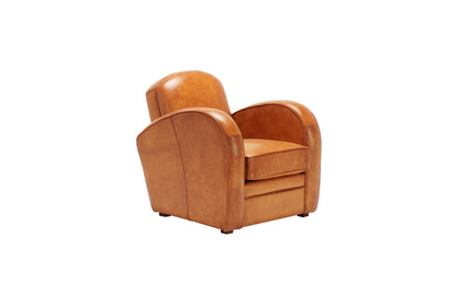 Lessing leather armchair