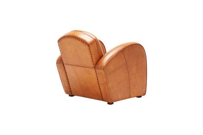 Lessing leather armchair