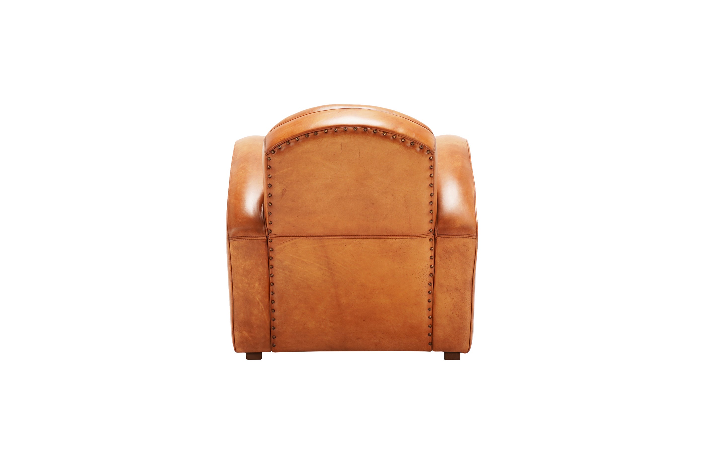 Lessing leather armchair